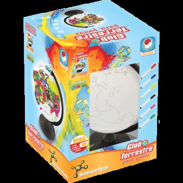 Globo Terrestre para pintar