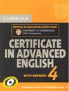 Cambridge certificate in advanced english 4 for updated exam student''s book with 