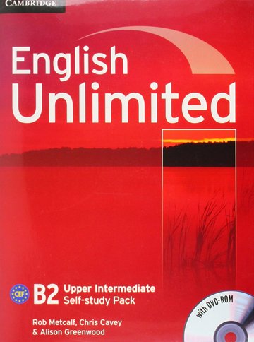 English Unlimited Upper Intermediate Self-study Pack (Workbook with DVD-ROM)