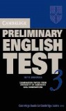 Cambridge Preliminary English Test 3 Student''s Book With Answers 2nd Edition 