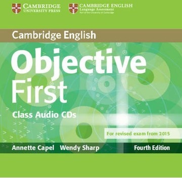 Objective first class audio cds (2) 4th edition 