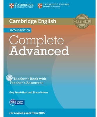 Complete advanced teacher''s book with teacher''s resources cd-rom 2nd edition 