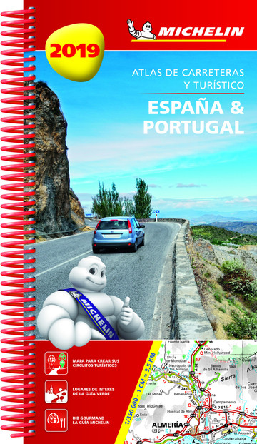 Espaa & portugal 2019 (atlas de carreteras y turstico)