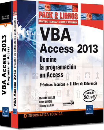 VBA Access 2013 Pack 2 libros: Domine la programacin en Access