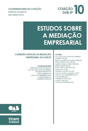 Estudos sobre a Mediao Empresarial - Coleo OAB SP Volume 10