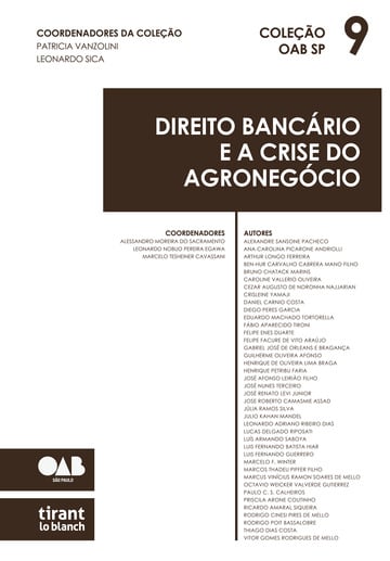 Direito Bancrio e a Crise do Agronegcio - Coleo OAB SP Volume 9