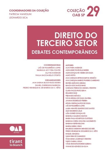 Direito do Terceiro Setor: Debates Contemporneos - Coleo OAB SP Volume 29