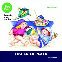 Teo en la playa