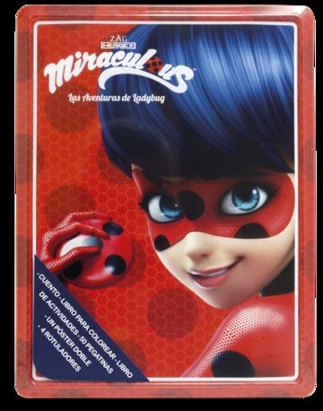 Miraculous. Las aventuras de Ladybug. Caja met�lica