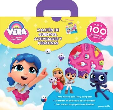 Vera y el Reino Arcoris. Maletn de cuentos, actividades y pegatinas