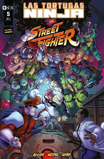 Las Tortugas Ninja vs. Street Fighter nm. 5 de 5