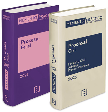 Pack: Memento Procesal Civil 2025 +  Memento Procesal Penal 2025