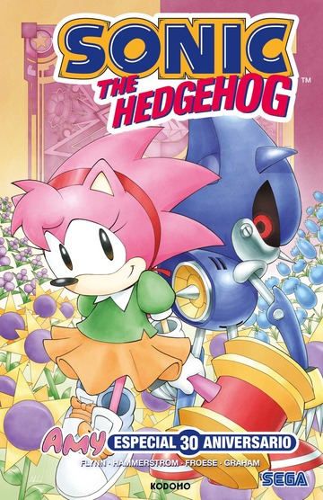 Sonic the hedgehog: amy especial 30 aniversario