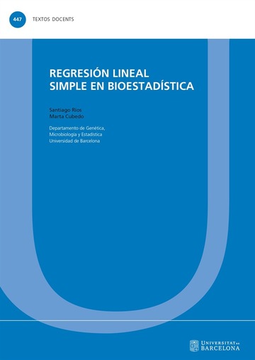 Regresin lineal simple en bioestadstica