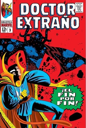 Biblioteca marvel doctor extrao 3. 1966: strange tales 140-150 usa