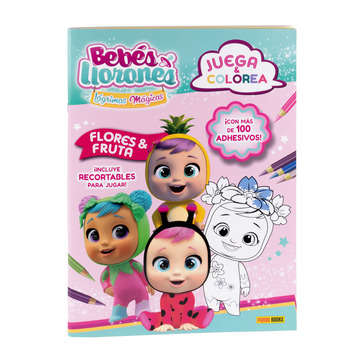 juega Y Colorea Con Los Bebs! Flores & Frutas