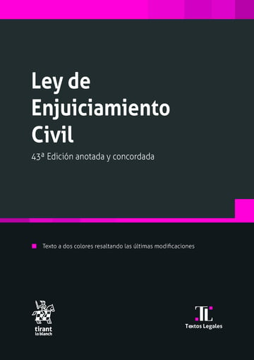 Ley de Enjuiciamiento Civil 43 Edicin anotada y concorda