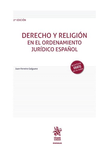 Derecho y religin en el  ordenamiento jurdico espaol 2 Edicin