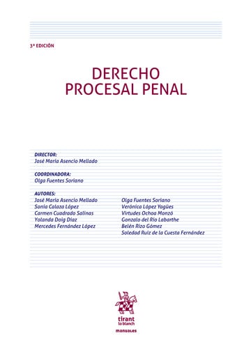 Derecho Procesal Penal 3 Edicin