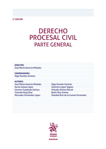 Derecho Procesal Civil. Parte General 2 Edicin