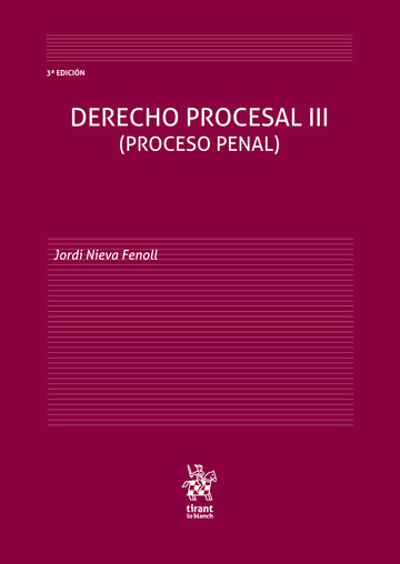 Derecho Procesal III (Proceso Penal) 3 Edicin