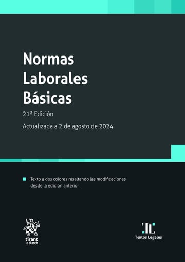 Normas Laborales Bsicas 21 Edicin Actualizada a 2 de agosto de 2024