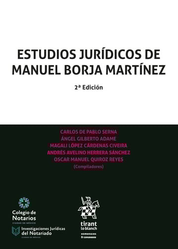 Estudios Jurdicos de Manuel Borja Martnez 2 Edicin 2025