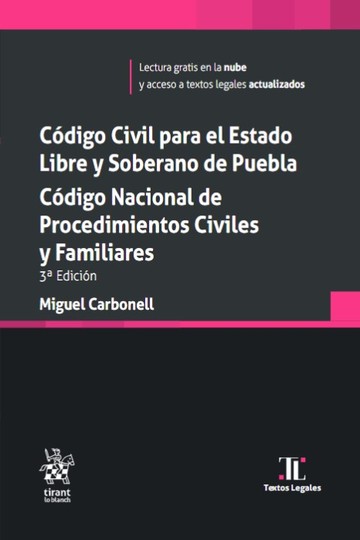 Cdigo Civil Para El Estado Libre y Soberano de Puebla 3 Edicin