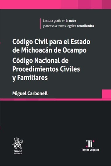 Cdigo Civil del Estado de Michoacn. Cdigo Nacional de Procedimientos Civiles y Familiares