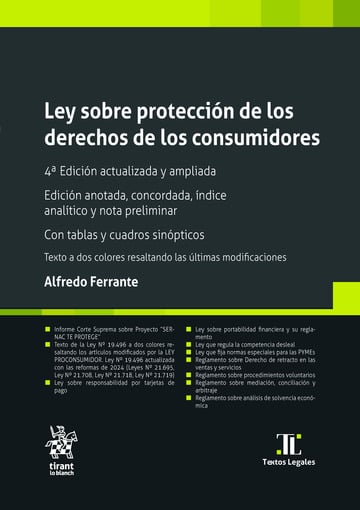 Ley sobre proteccin de los derechos de los consumidores 4 Edicin actualizada y ampliada