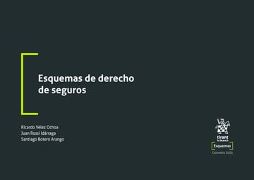 Esquemas De Derecho De Seguros