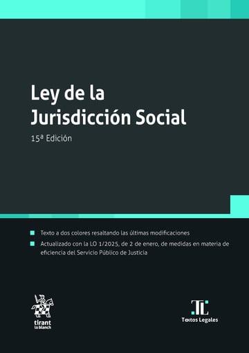 Ley de la Jurisdiccin Social 15 Edicin