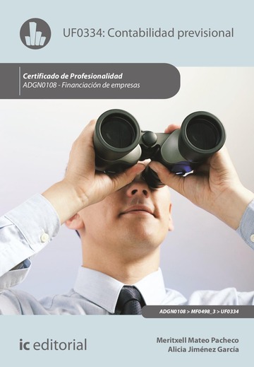 Contabilidad previsional. ADGN0108 - Financiacin de Empresas