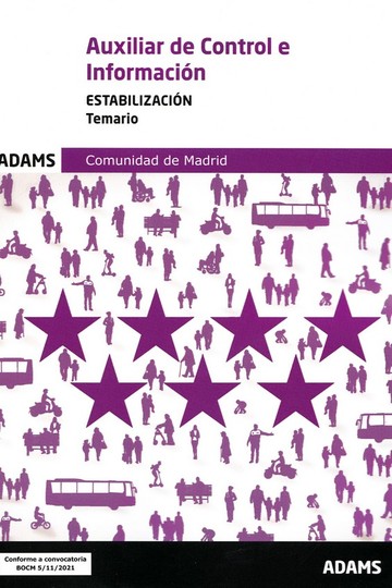 Temario Auxiliar de Control e Informacin Comunidad de Madrid (estabilizacin)
