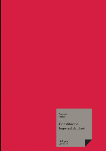 Constitucin Imperial de Hait