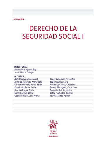 Derecho de la Seguridad Social I 13 Edicin