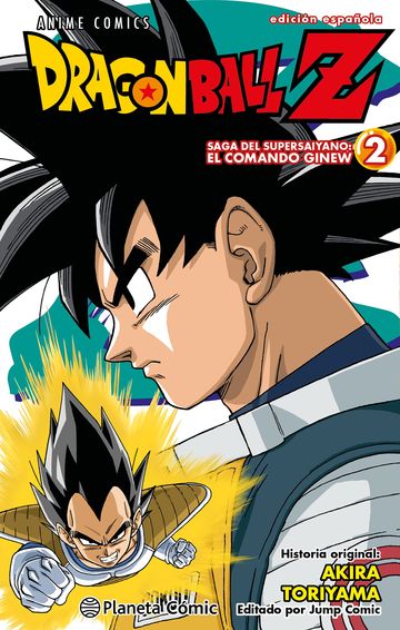 Dragon Ball Z Anime Comics Saga del comando Ginew n 02/06