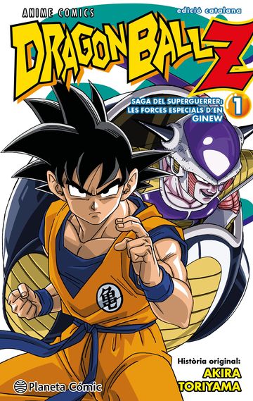 Bola de Drac Z Anime Comics Forces Especials Ginew n 01/06