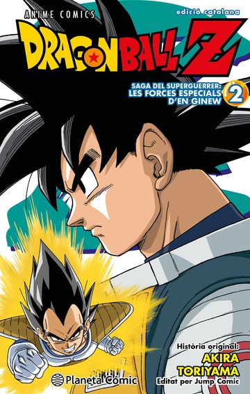 Bola de Drac Z Anime Comics Forces Especials Ginew n 02/06