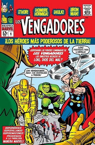 Biblioteca Marvel Los Vengadores 1. 1963-64: The Avengers 1-6 Usa