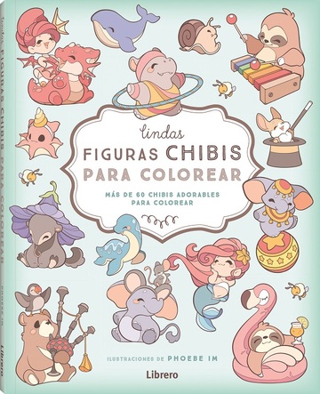 Lindas Figuras Chibi Para Colorear
