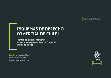 Esquemas de Derecho Comercial de Chile I. Fuentes del derecho mercantil. Aspectos generales del Derecho Comercial