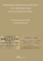 Derecho privado Romano y su proyeccin en el Cdigo Civil