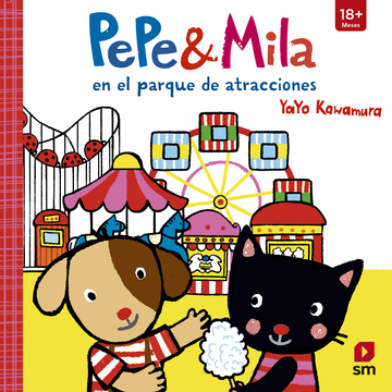 Pepe y mila en el parque de atracciones