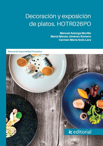 Decoracin y exposicin de platos. HOTR026PO
