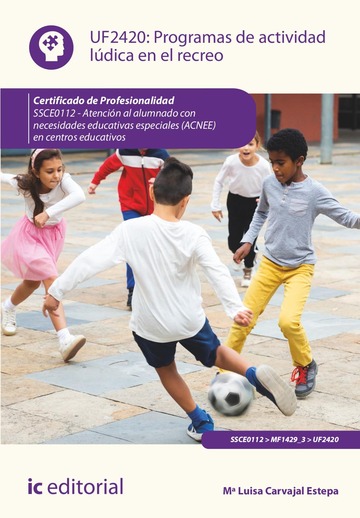 Programas de actividad ldica en el recreo. ssce0112 - atencin al alumnado con necesidades educativas especiales (acnee) en centros educativos