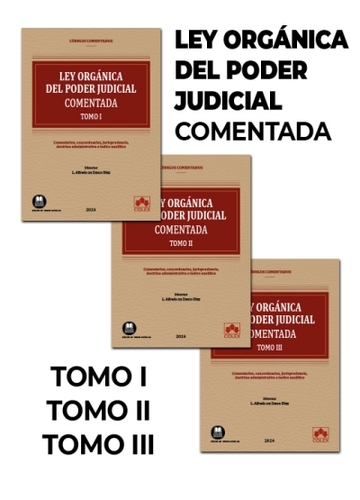 Ley Orgnica del Poder Judicial Comentada 3 Tomos