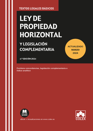 Ley de propiedad horizontal y legislacin complementaria 4 Ed. 2024