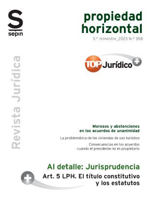 Art. 5 LPH. El ttulo constitutivo y los estatutos