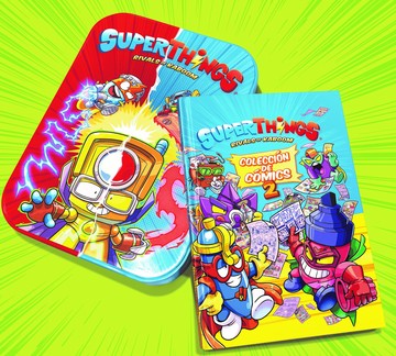 Libro del Coleccionista de Cmics Superthings - Series 4, 5 y Secret Spies